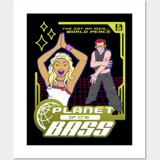 Planet of the Bass Posters and Art